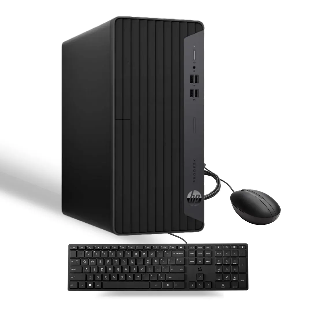 Рабочая станция HP Pro Tower 400 G9 P 260W-BaseUnitRCTOI / i3-14100 / 8GB DDR5 / 512GB M.2 SSD Value / W11 Pro (881Z3EA)