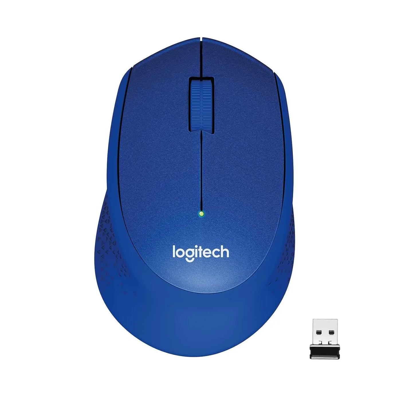 Мышь Logitech M330 (синяя)