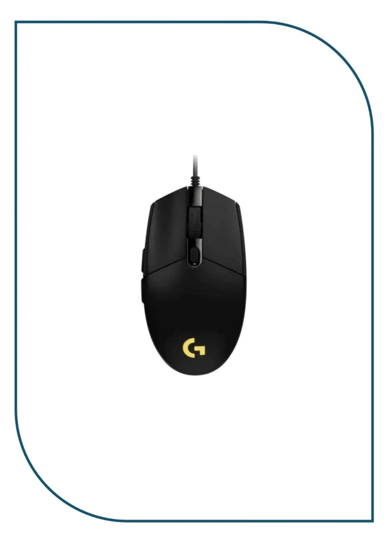 Мышь Logitech игровая G102 LIGHTSYNC, чёрная (арт. 910-005823, M/N: MU0054)