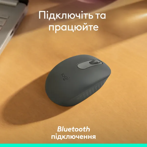 Мышь Logitech беспроводная LIFT GRAPHITE (400-4000 dpi, Bluetooth, USB-ресивер Logi Bolt®, 4 настраиваемые кнопки) (910-006473)