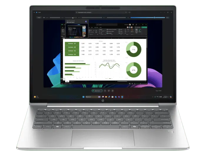 Ноутбук HP ProBook 4 G1i 14 / UMA Ultra 7 255U 4 14 inch G1i / 14.0 WUXGA UWVA 300 5MP IR 60Hz bnt Panel / 24GB (1x24GB) DDR5 5600 SODIMM Memo… (A23QMEA)