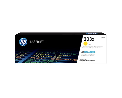 Картридж HP 203X Yellow LaserJet Toner Cartridge (CF542X)