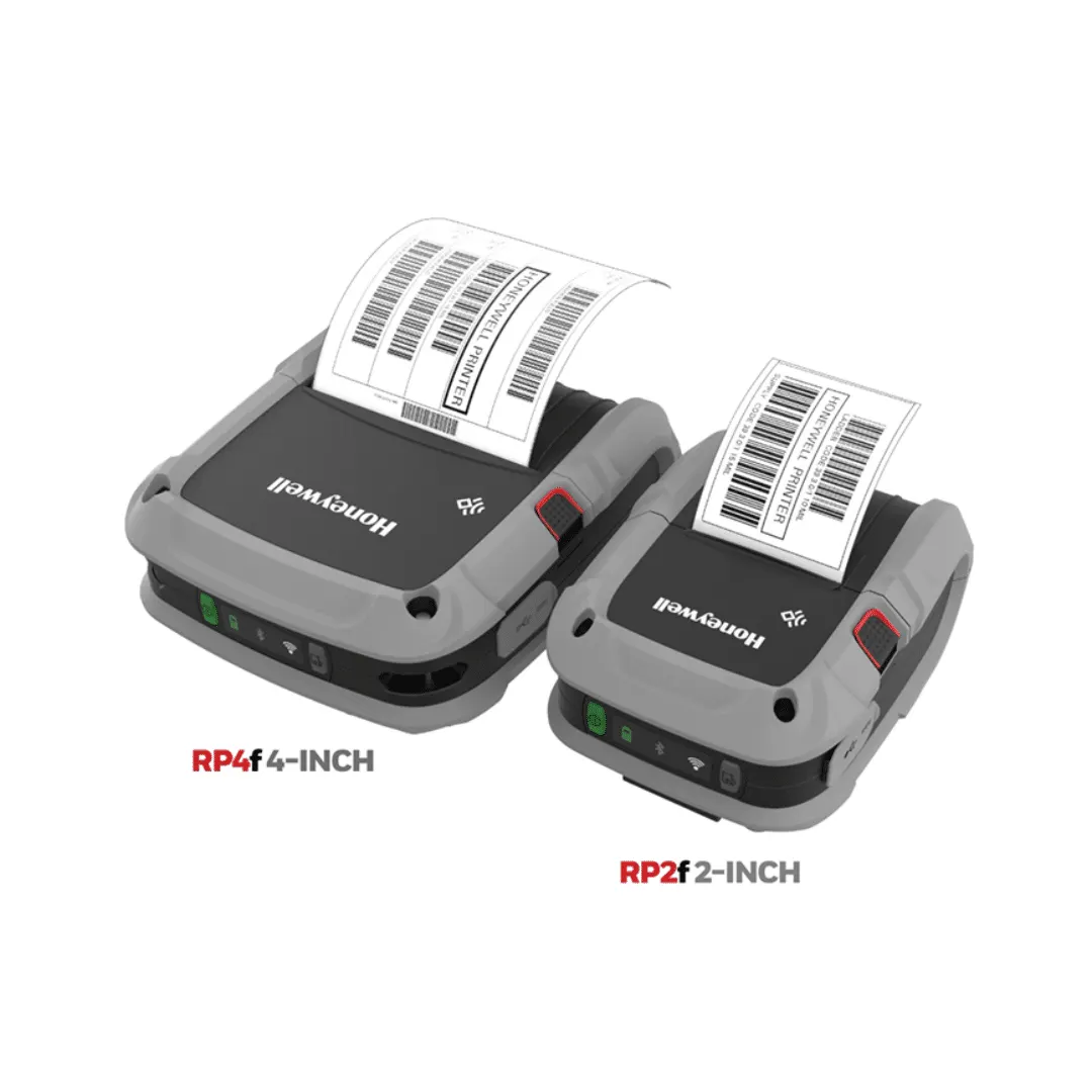 Принтер этикеток HONEYWELL для этикеток RP2F, Bluetooth 5.0 & 802.11a/b/g/n/ac, ROW agency label, Battery 2500mAH, Standard Platen Roller, ROW, Battery included, Belt clip (280797-000) included. Need to order USB cable (210304-100-SP) and power supply seperately. (RP2F0000D20)