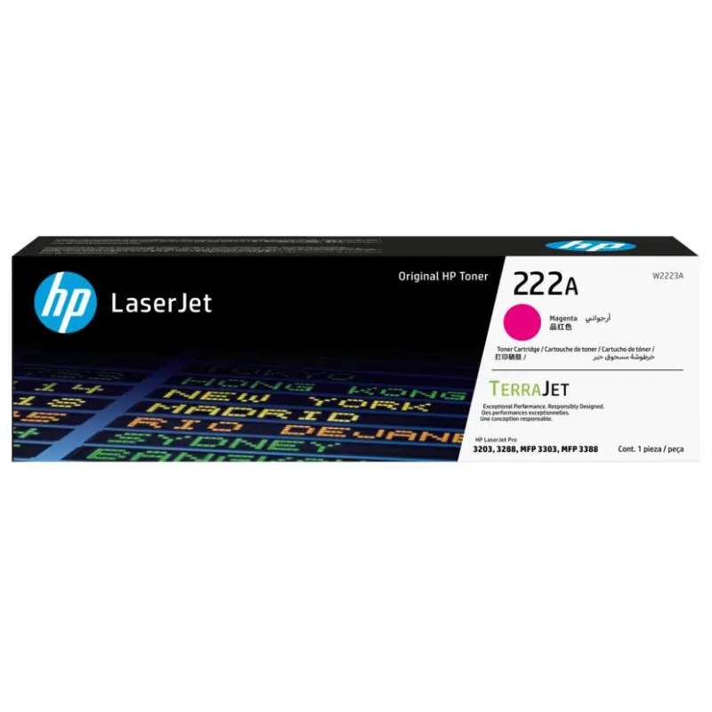Картридж HP 222A Magenta Original LaserJet Toner Cartridge (W2223A)